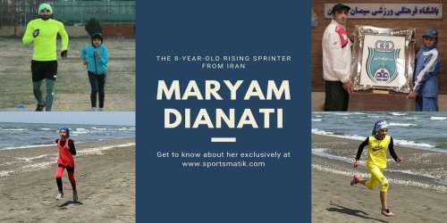 The 8-year-old Rising Sprinter from Iran - Maryam Dianati