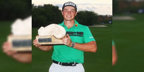 Viktor Hovland wins Mayakoba Golf Classic in Mexico