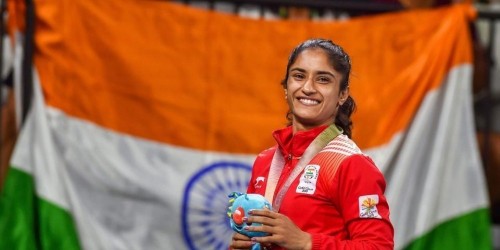 Vinesh Phogat, Anshu Malik and Divya Kakran bagged gold meda...