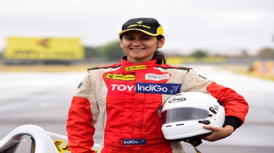 Sneha Sharma: Leading the race track and ruling the sky