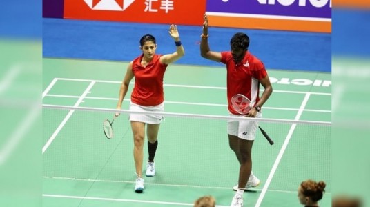 Satwiksairaj Rankireddy-Ashwini Ponnappa jumps to Top 20 BWF...