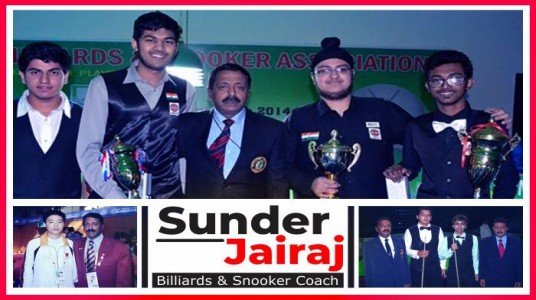 Sunder Jairaj: Nourishing the young talents of billiards