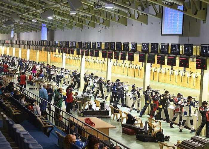 Dr. Karni Singh Shooting Range, New Delhi, India Sports venue