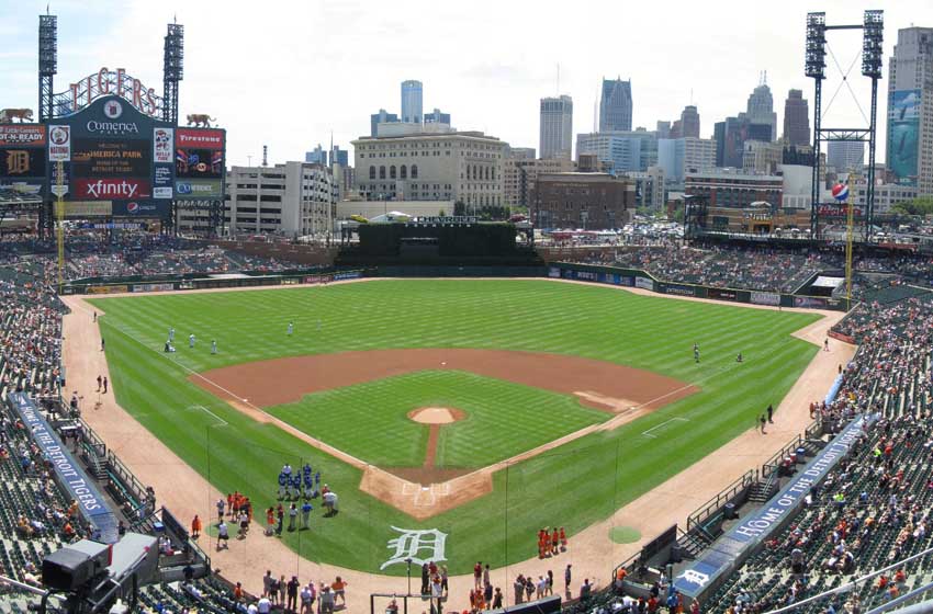 The Glory That is Detroit's Comerica Park - 4Bases4Kids