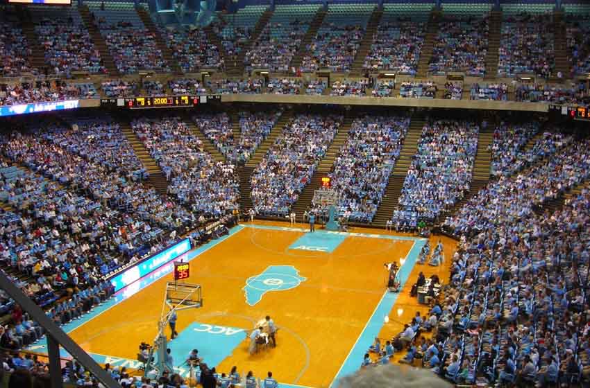 dean smith center seating chart