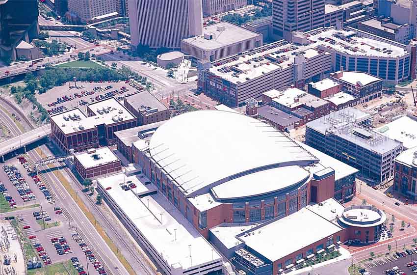 Nationwide Arena History Capacity Events Significance