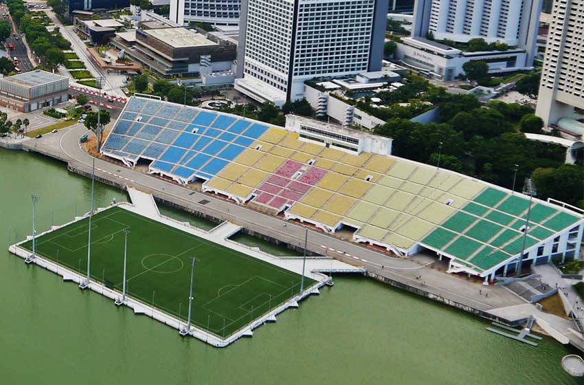 The Float at Marina Bay: Singapore, Stadium, Seating Capacity